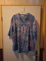 Blouse met bloemenprint - Maat XL, Blauw, Maat 46/48 (XL) of groter, Nieuw, Ophalen of Verzenden