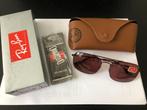 ORIGINELE Ray Ban ZONNEBRIL RB3611 3P 145 GEPOLARISEERD nwst, Ray-Ban, Bruin, Zonnebril, Zo goed als nieuw