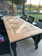 Jorg Eettafel steigerhout, Huis en Inrichting, Tafels | Eettafels, Ophalen, Gebruikt, 100 tot 150 cm, 200 cm of meer