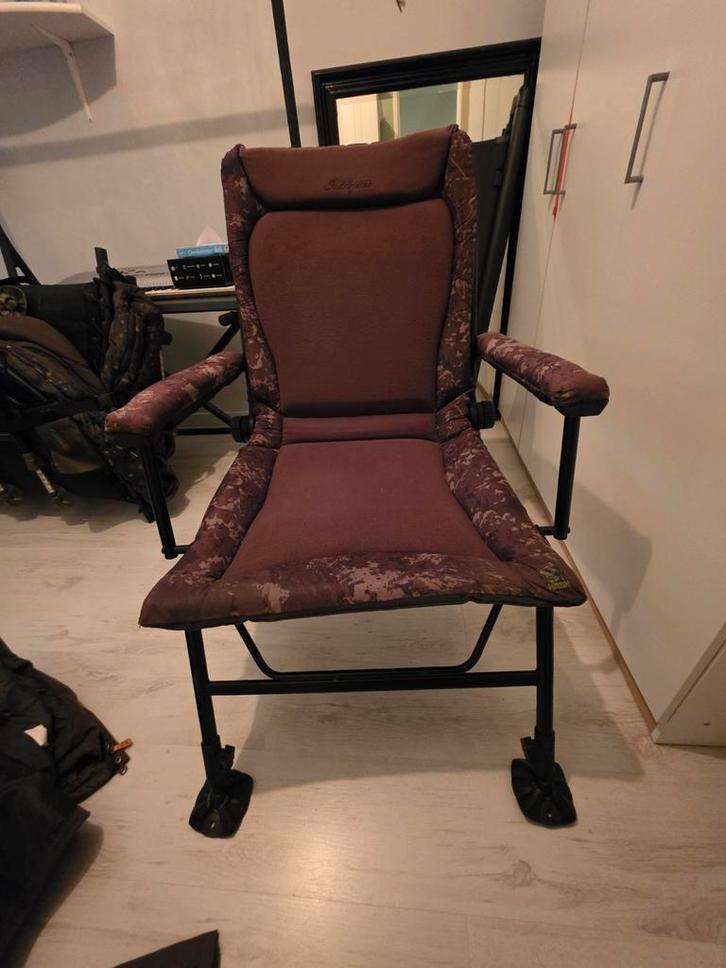 Nash Big Daddy Long Leg Stoel - Zo goed als nieuw, Watersport en Boten, Hengelsport | Karpervissen, Zo goed als nieuw, Ophalen