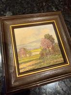 Klein oliverf schilderijtje, Ophalen of Verzenden