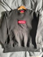 Supreme box logo crewneck maat L, Kleding | Heren, Truien en Vesten, Maat 52/54 (L), Zwart, Nieuw, Ophalen of Verzenden
