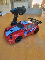 1/16 rc rally/drift porsche gloednieuw, Hobby en Vrije tijd, Ophalen of Verzenden, Zo goed als nieuw, Elektro, Auto onroad