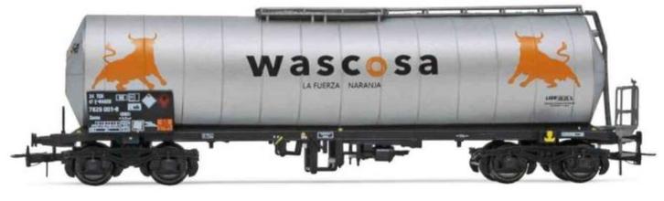 Rivarossi HR6638 WASCOSA, 4-axle tank wagon "Fuerza Naranja, Hobby en Vrije tijd, Modeltreinen | H0, Nieuw, Wagon, Gelijkstroom
