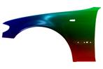 Voor BMW 3 Reeks E46 2001-2006 Lim. Tour. Linkerspatbord ges