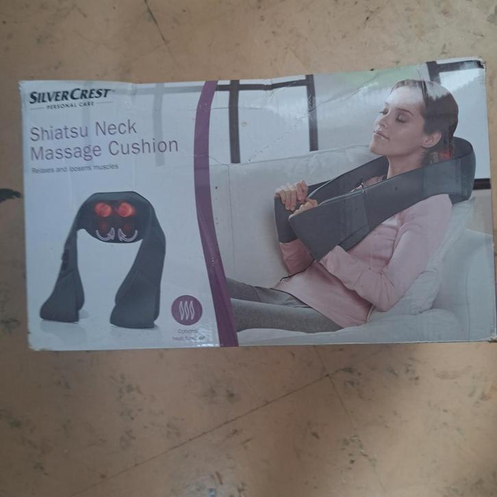 Shiatsu Massage Kussen - Nieuw in doos!, Sport en Fitness, Massageproducten, Nieuw, Massagestoel of Kussen, Ophalen of Verzenden