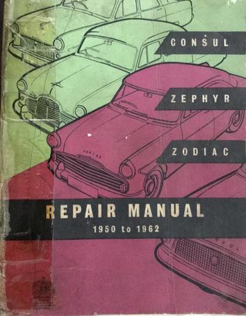 1950 to 1962 ford consul zephyr zodiac manual zephyr zodiac  beschikbaar voor biedingen