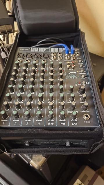Solton SAM 8 II mengpaneel met flightcase beschikbaar voor biedingen