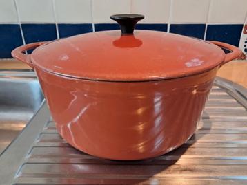 COUSANCES (= Le Creuset) braadpan gietijzer 24 cm izgs beschikbaar voor biedingen