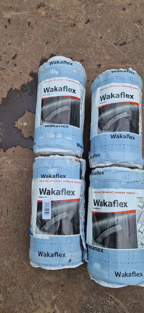 Wakaflex Dakbedekking - 2 Rollen Nieuw, Doe-het-zelf en Verbouw, Dakpannen en Dakbedekking, Nieuw, Dakleer, Overige materialen