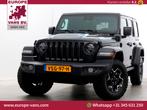 Jeep Wrangler Unlimited 4xe 380pk RUBICON 4x4 Automaat Plug-, Auto's, Jeep, Automaat, Euro 6, 4 cilinders, Zwart