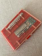 Vintage Gillette Cigarette case set safety razor scheermes, Ophalen of Verzenden, Gehele gezicht