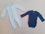 Boxpakje + overslagromper - mt. 44, Kinderen en Baby's, Babykleding | Prematuur, Ophalen of Verzenden, Zo goed als nieuw, Jongetje of Meisje