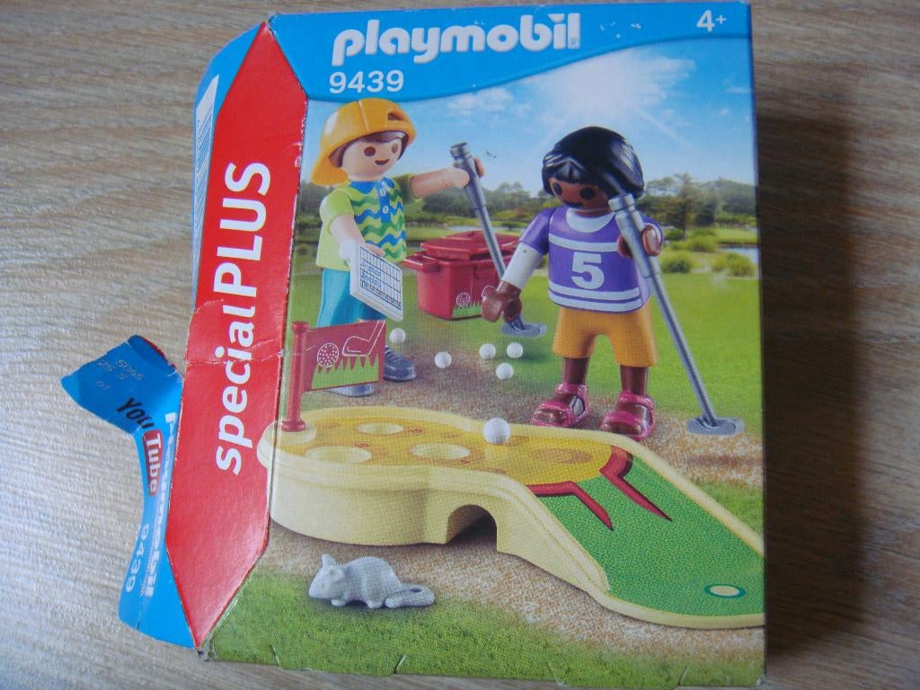 Playmobil 9439 Kinderen met minigolf ALS NIEUW, Ophalen of Verzenden, Zo goed als nieuw