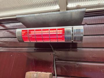 Terrasverwarmer van bekende merk Eurom Met afstandsbediening beschikbaar voor biedingen