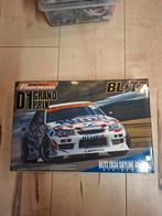 Nissan Skyline R34 D1 Blitz 2005 driftcar 1/24 Aoshima, Overige merken, Auto, Groter dan 1:32, Nieuw