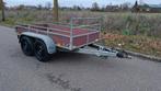 Saris dubbelasser 2000kg tandemasser aanhanger, Auto diversen, Ophalen, Gebruikt