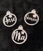 Houten kerstbal met naam, Diversen, Ophalen of Verzenden