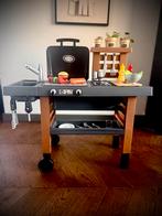 Smoby BBQ keuken / Speelkeuken / buitenkeuken, Ophalen of Verzenden, Zo goed als nieuw, Kunststof, Speelkeuken