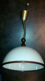 Verstelbare hanglamp, Gebruikt, Ophalen of Verzenden, Hout