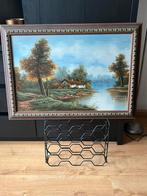 LANDSCHAP SCHILDERIJ VAN SCHILDER VAN DEN BURG, Antiek en Kunst, Ophalen