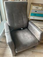 Relax fauteuil automatisch verstelbaar, Huis en Inrichting, Fauteuils, Ophalen, Gebruikt, Minder dan 75 cm, Leer