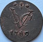 VOC Gelderland schitterende halve duit 1789, Ophalen of Verzenden, Vóór koninkrijk, Overige waardes, Losse munt