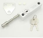 Bijzetslot Yale voor schuifpuien ramen en deuren (grijs), Ophalen of Verzenden, Zo goed als nieuw, 250 mm of meer, Overige typen