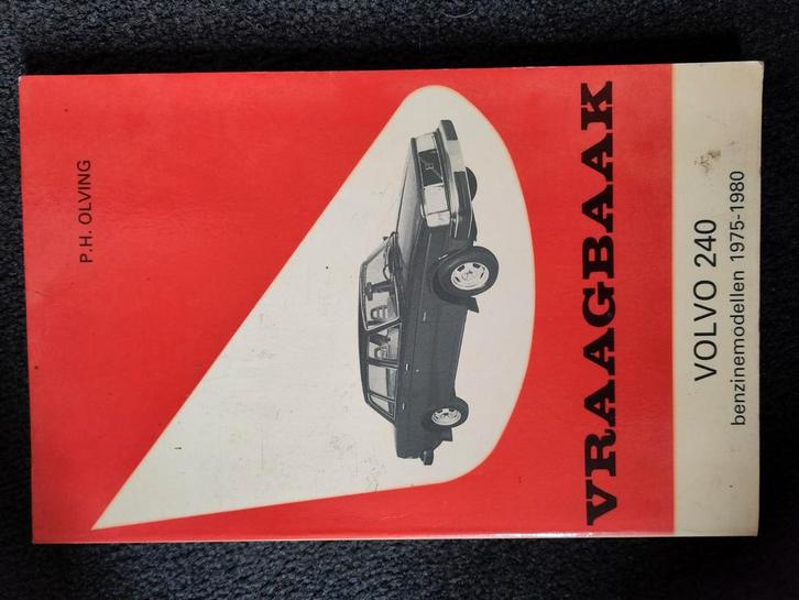 Olyslager Vraagbaak Volvo 240 (1975-1980), Auto diversen, Handleidingen en Instructieboekjes, Ophalen of Verzenden