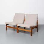Vintage Deense loungestoelen (Jørgen Baekmark), set van 2, Ophalen, Hout, Gebruikt, Minder dan 75 cm