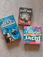 3 spellen-nog nieuw- Escape room - Scotland Yard €3 pst, Nieuw, Ophalen of Verzenden