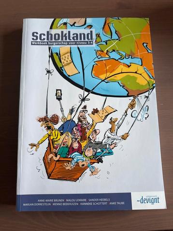 Schokland Burgerschap Werkboek Niveau 3-4 beschikbaar voor biedingen