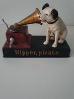 Nipper RCA Hond Musical Cast Iron Heavy Home Garage Shop, Verzenden