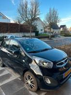 Kia Picanto 1.2 Cvvt 5-DRS 2013 Zwart met gloednieuwe airco, Auto's, Kia, Voorwielaandrijving, Stof, Zwart, 4 cilinders
