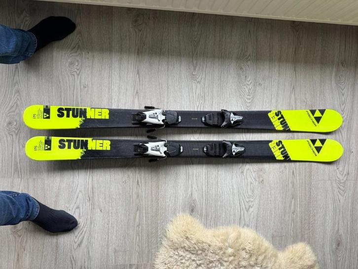 Fischer Twin Tip twintip ski "Stunter", 141cm 1,41m 141, Sport en Fitness, Skiën en Langlaufen, Gebruikt, Ski's, Skiën, Fischer