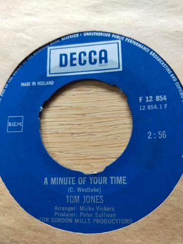 Tom Jones , a minute of your time  beschikbaar voor biedingen