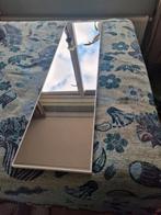 Lange spiegel (121cm lang, 31cm breed) met witte lijst, Ophalen, Minder dan 50 cm, Gebruikt, 100 tot 150 cm