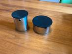 Stelton suikerpot en melkkan RVS, Huis en Inrichting, Keuken | Servies, Ophalen, Overige materialen, Overige typen, Zo goed als nieuw