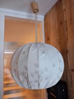 Vintage jaren 80 lampion of pompoen lamp, Vintage, Ophalen of Verzenden, Zo goed als nieuw, Stof