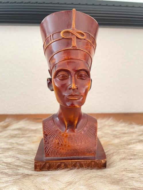 Prachtig beeld Egypte Farao zware kwaliteit 17 cm. SPOTPRIJS, Antiek en Kunst, Kunst | Beelden en Houtsnijwerken, Ophalen of Verzenden