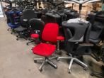 Grote Partij Bureau & Stapel stoelen – Klaar voor Export!, Ophalen, Gebruikt, Zwart