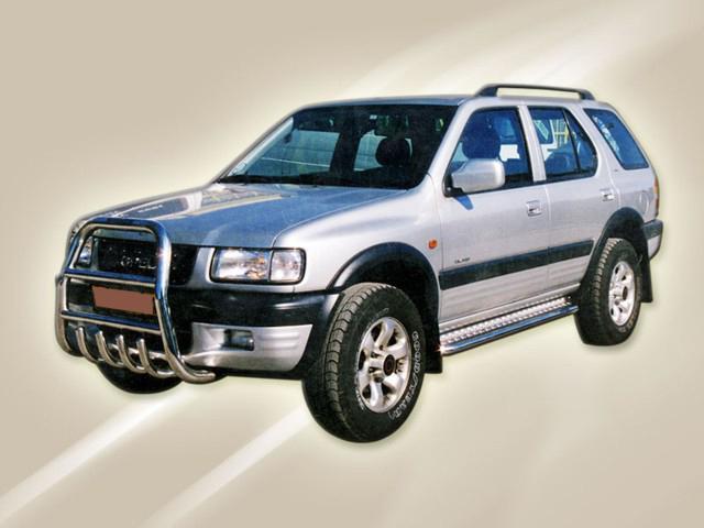 Opel Frontera Sidebars met aluminium treeplank, Auto diversen, Tuning en Styling