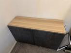 IKEA Besta Kast - Lappviken Eik/Beton - 120cm, Huis en Inrichting, Kasten | Dressoirs, Ophalen, 100 tot 150 cm, Eikenhout, Zo goed als nieuw