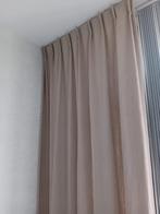 Beige gordijnen - Verschillende maten beschikbaar, Ophalen, 100 tot 150 cm, Beige, Zo goed als nieuw