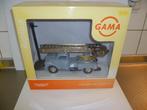 Gama blikken ladderwagen met opwindmotor 22cm modelauto, Ophalen of Verzenden, Nieuw, Bus of Vrachtwagen