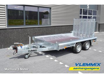 Nieuwe Vlemmix Machinetransporter Transporter VOORRAAD beschikbaar voor biedingen