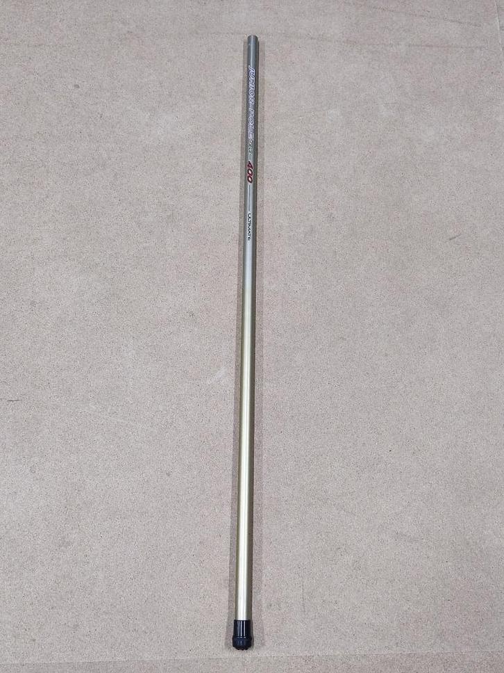 Vaste hengel 4,00 meter ultimate junior pole tele 400, Watersport en Boten, Hengelsport | Witvissen, Gebruikt, Vaste hengel, Ophalen