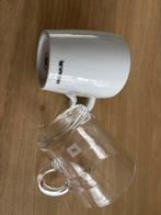 Nespresso Kopjes - Set van 2, Ophalen of Verzenden, Zo goed als nieuw, Effen, Kop(pen) en/of Schotel(s)