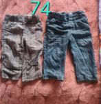 2x igs jongens broekjes maat 74, Broekje, Ophalen of Verzenden, Zo goed als nieuw, Hema