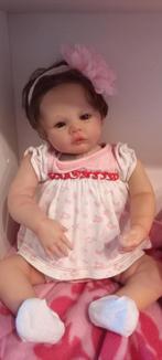 Reborn baby pop Andrea Arcello,levensecht, Ophalen of Verzenden, Zo goed als nieuw, Babypop, Levensecht of Reborn